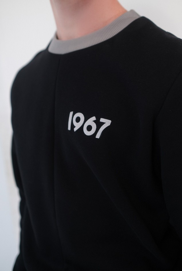Свитшот "1967" Черный Мужской